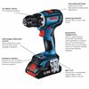 Bosch 18V Brushless Connected-Ready 1/2 Inch Drill/Driver Kit, Reconditioned, small image number 2
