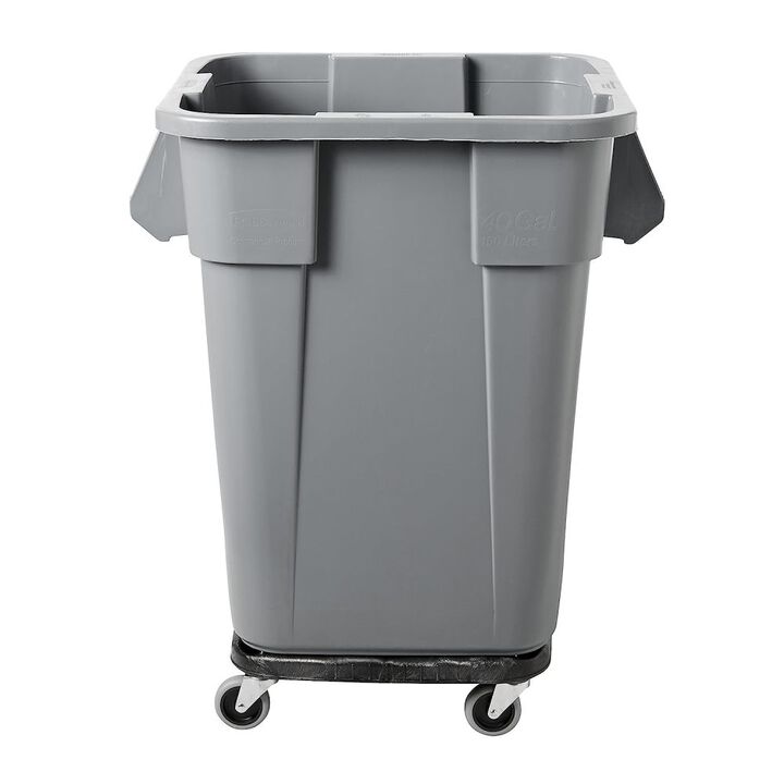 Rubbermaid 300 Lbs Square Dolly for Brute Square 3526 & 3536 Container, large image number 2