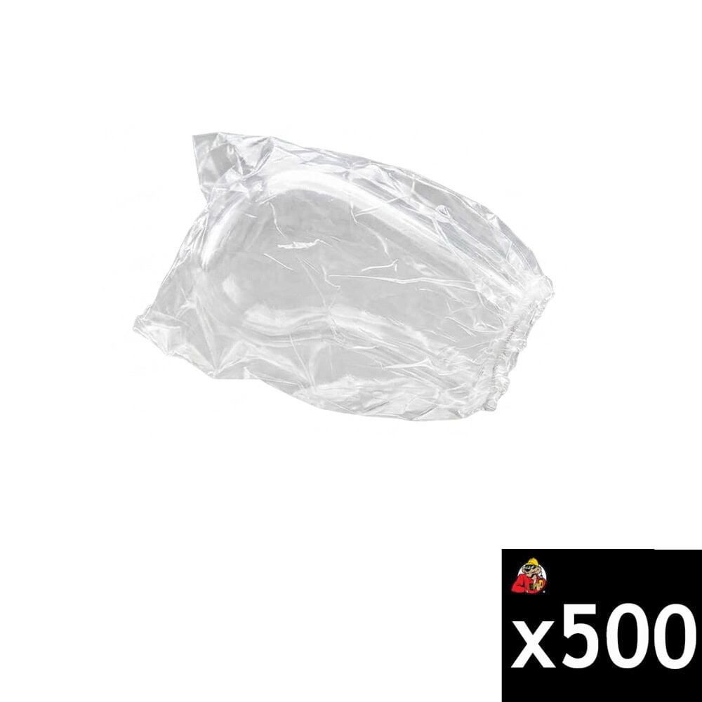 Johndow Clear Plastic Gear Shift Knob Covers 500 Pieces - GSC-5