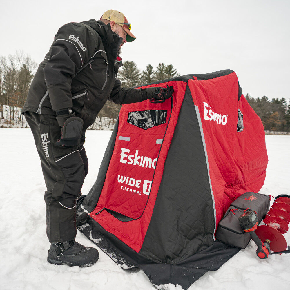 Eskimo Wide 1 Thermal Ice Fishing House Portable 41350 Acme Tools