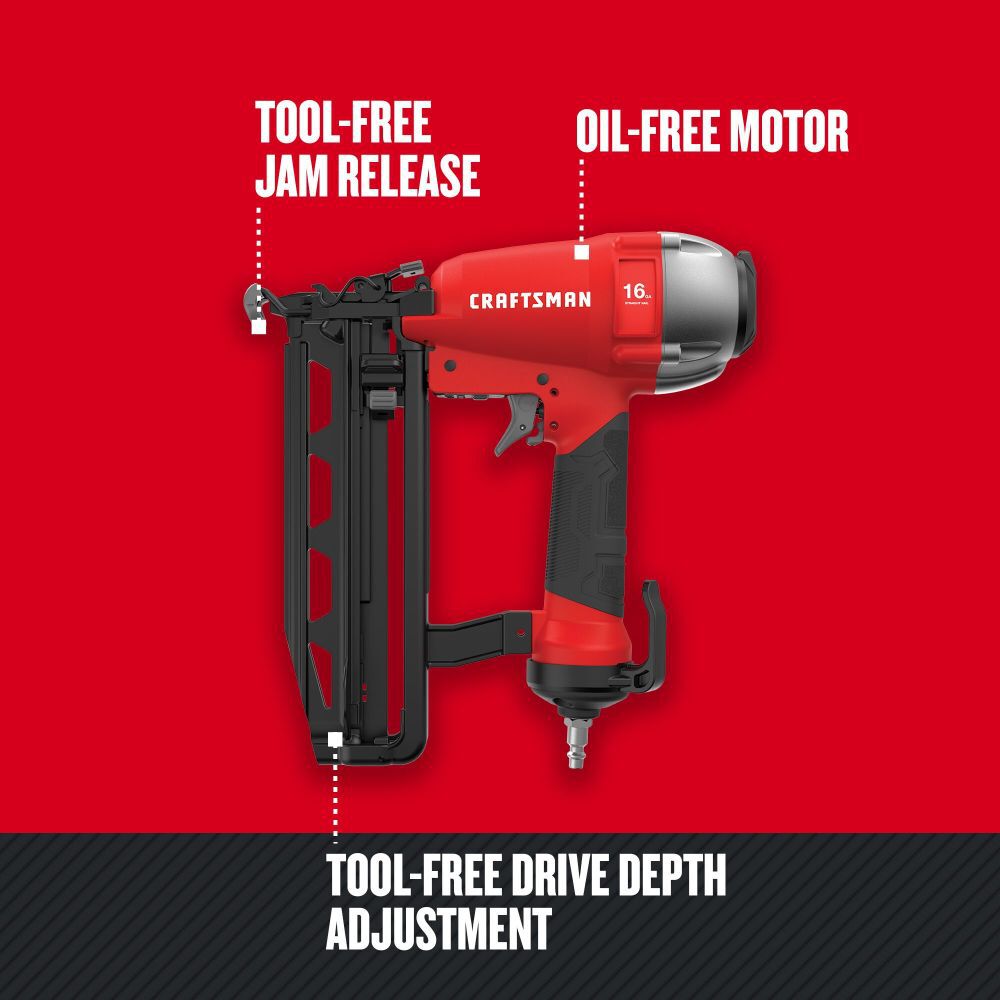 CRAFTSMAN 16 Gauge Straight Finish Nailer, large image number 3