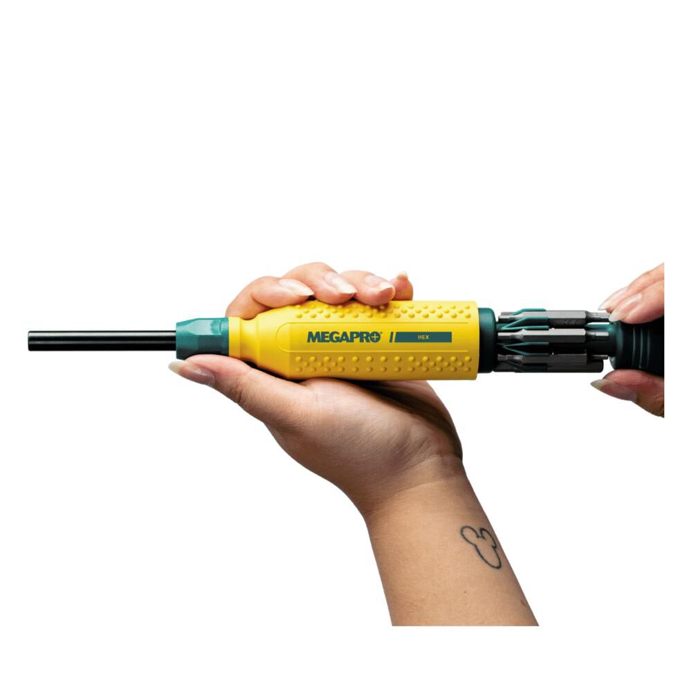 Megapro Original Hex 15-In-1 Multi-Bit Screwdriver, large image number 3