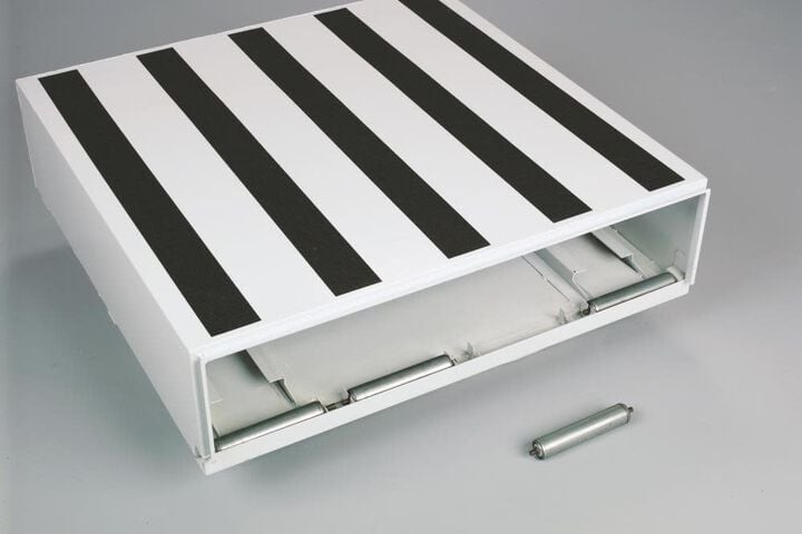 Crescent JOBOX StorAll 13 Tall Heavy-Duty Steel Drawer Storage 48inW x 13inH x 48inL - 9in Deep Drawer, large image number 4