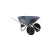 True Temper Wheelbarrow with Dual Wheel 6 Cu Ft Steel, small image number 2