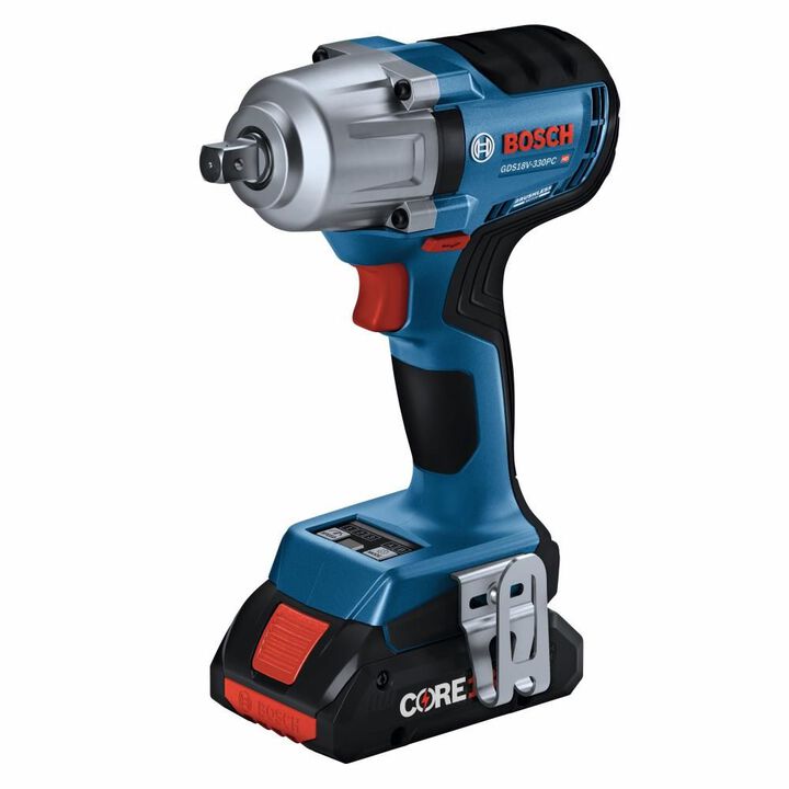 Bosch 18V 1/2 in Mid-Torque Impact Wrench Kit, large image number 8