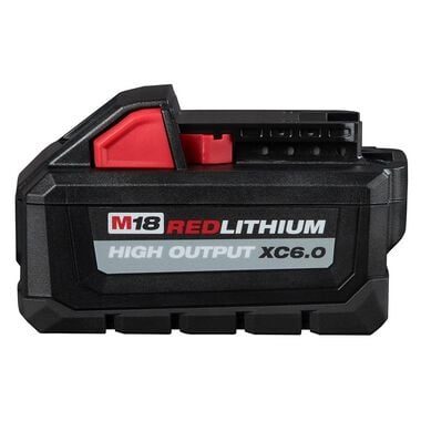 Milwaukee M18 REDLITHIUM HIGH OUTPUT XC 6.0Ah Battery Pack, large image number 0