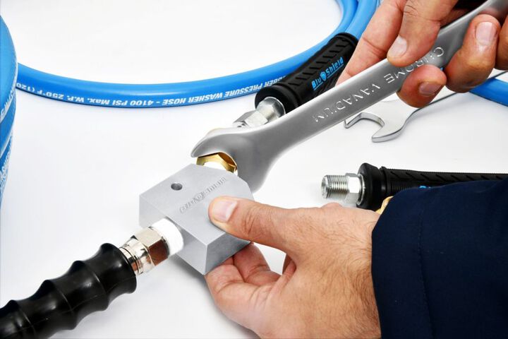 BluBird U-BLoX High Pressure Washing Connection Kit with 6 Ft Hose, large image number 15