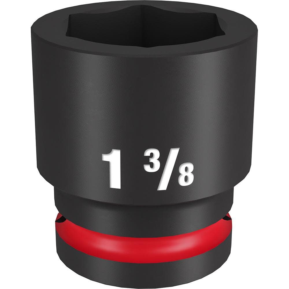 Milwaukee Impact Socket 3/4in Drive 1 3/8in Standard 6 Point, large image number 1