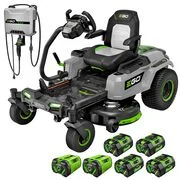 EGO Z6 42 Inch Zero Turn Mower with e-STEER Technology Kit