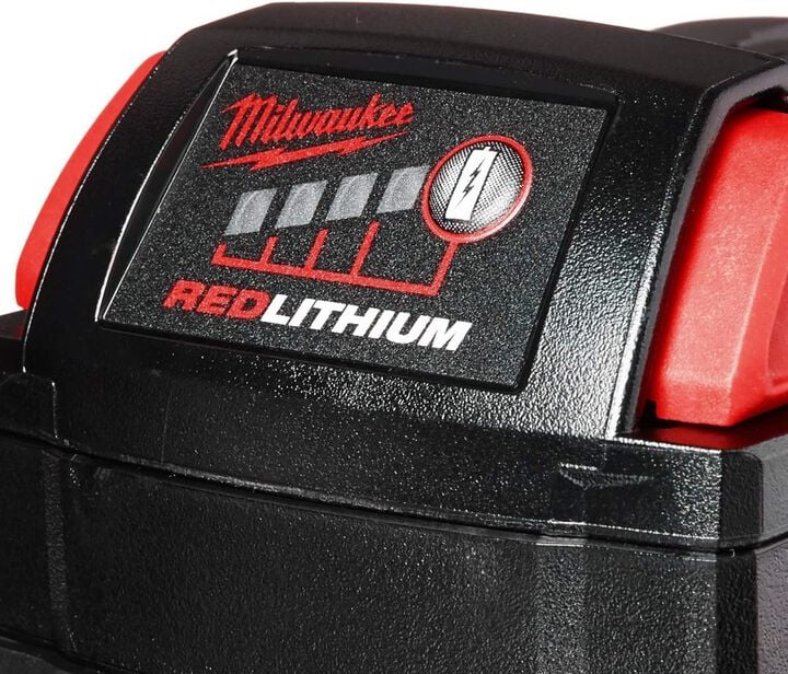 Milwaukee M18 REDLITHIUM XC 18V 5Ah Lithium Ion Power Tool Battery Pack with Fuel Indicator, large image number 7