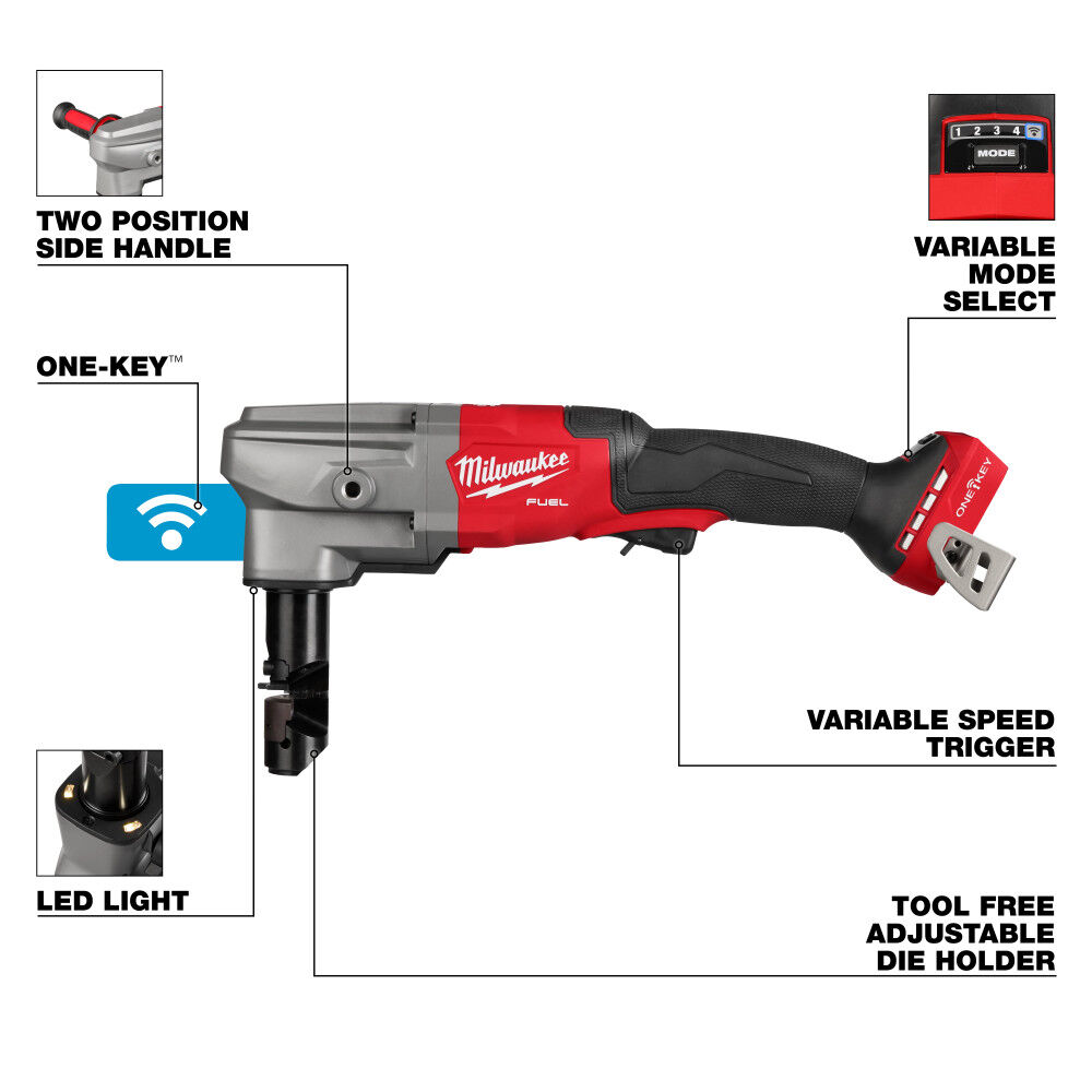 Milwaukee M18 Fuel 10 Gauge Nibbler Bare Tool 3476 20 Sansujyuku sansujyuku.com