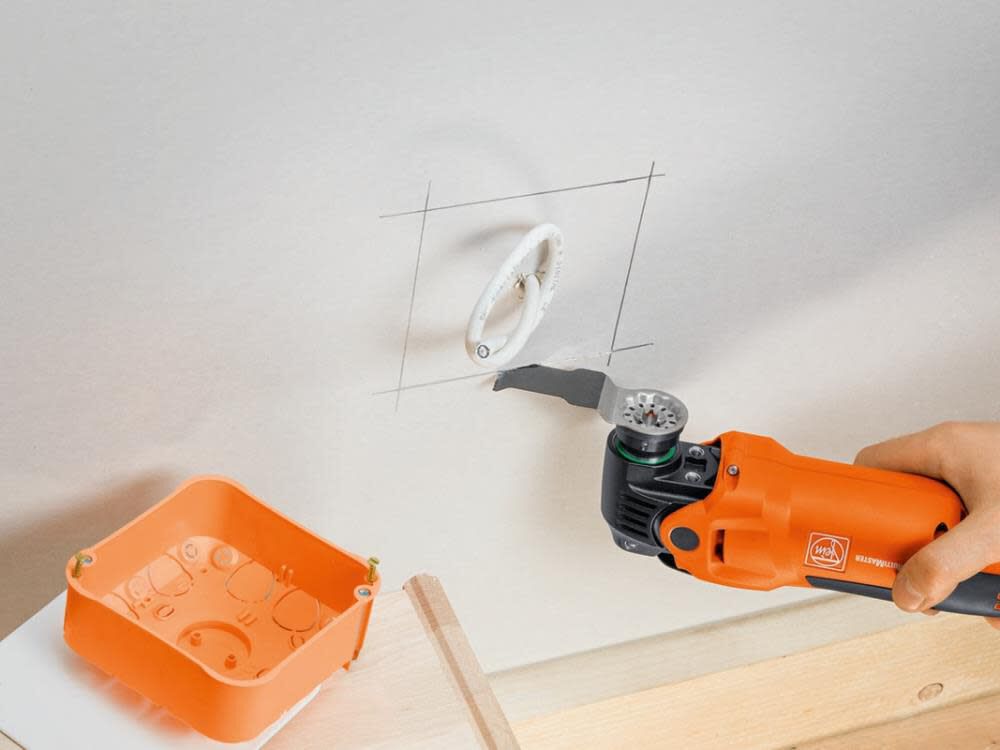 Fein Multimaster Oscillating Multi Tool with Hard Case Top Accessory Package
