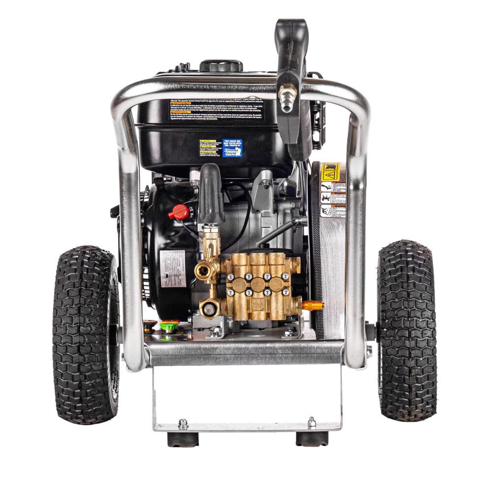 Simpson Aluminum Water Blaster 4400 PSI 4.0 GPM Gas Powered Cold Water Professional Belt Drive Pressure Washer with 5 Spray Tips, large image number 5