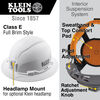 Klein Tools Full Brim Style Non-Vented Hard Hat Black, small image number 3