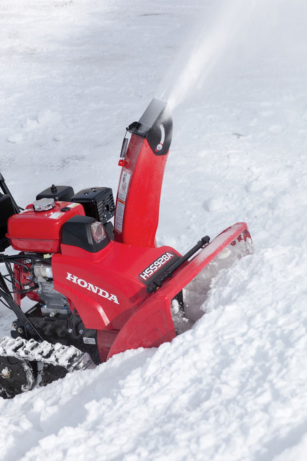 Honda 9HP 28In Two Stage Track Drive Snow Blower - Electric Start, large image number 5