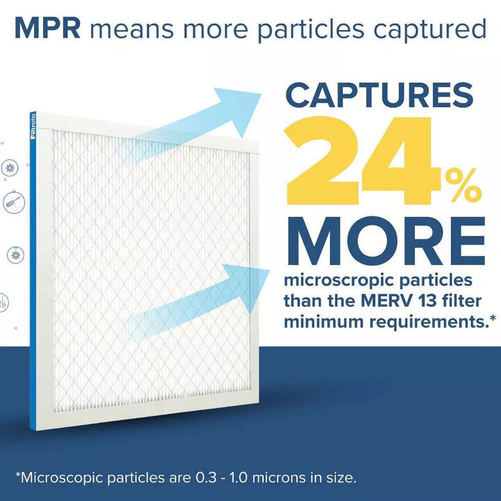 3M Filtrete 14 x 25 x 1-Inch 1900 MPR MERV 13 Allergen Defense Furnace Air Filter, large image number 2