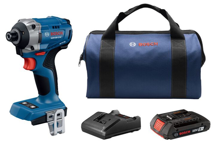 Bosch 18V 1/4 Inch Hex Impact Driver Kit Reconditioned