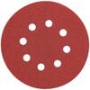 DEWALT 5in 8 Hole 100 Grit Hook & Loop Random Orbit Sandpaper 25pk, small image number 1