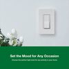 Lutron Diva LED+ 150W 120V 1P Gloss White 3-Way Paddle Dimmer Switch, small image number 3