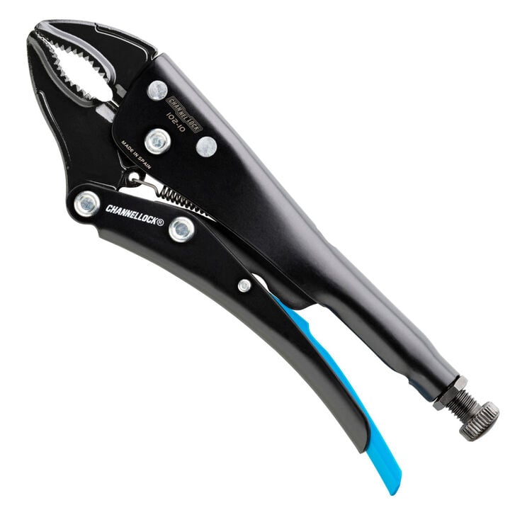 Channellock 10" Locking Pliers, Curved Jaw