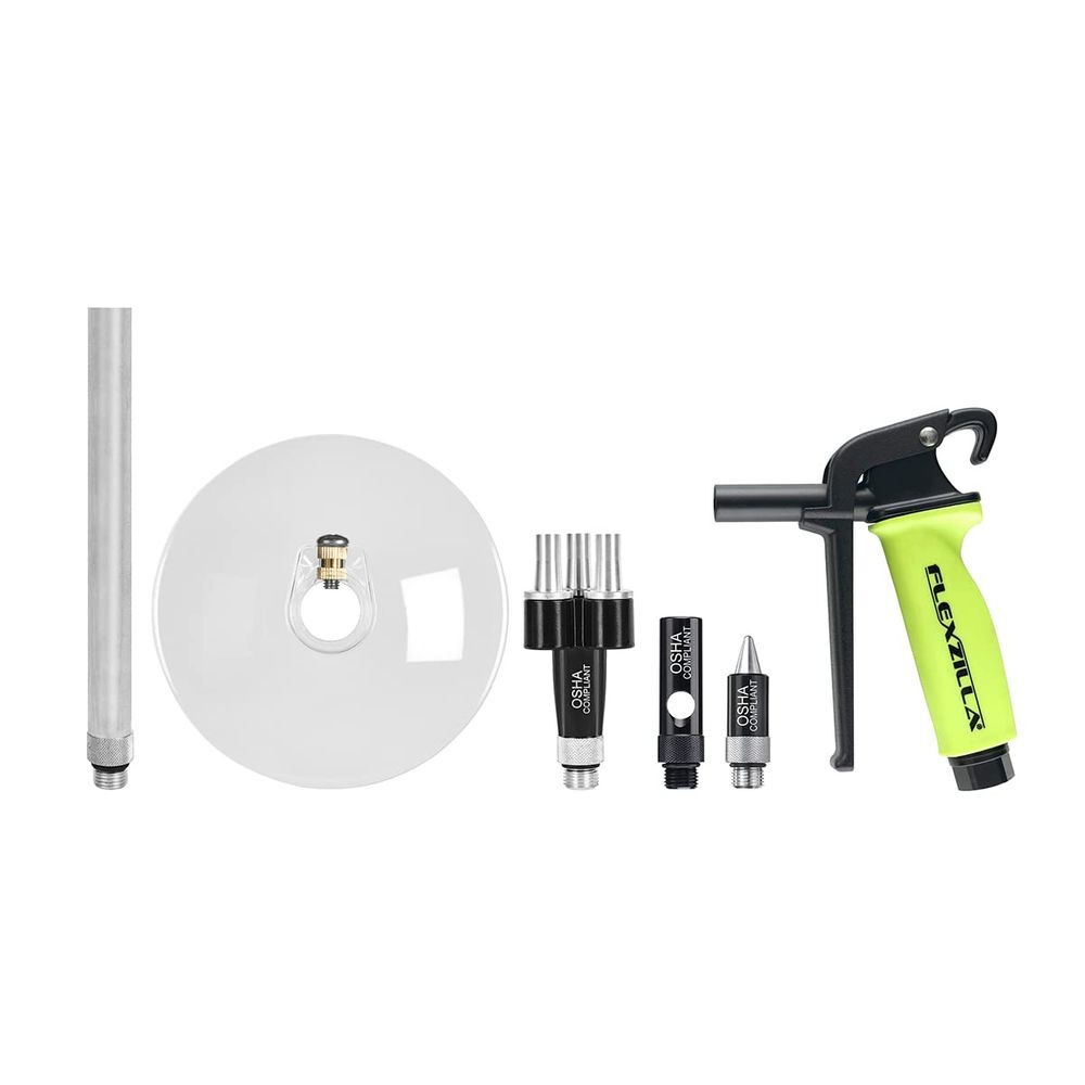 Flexzilla X3 Modular Blow Gun Kit with Variable Flow Trigger 6pc, large image number 1