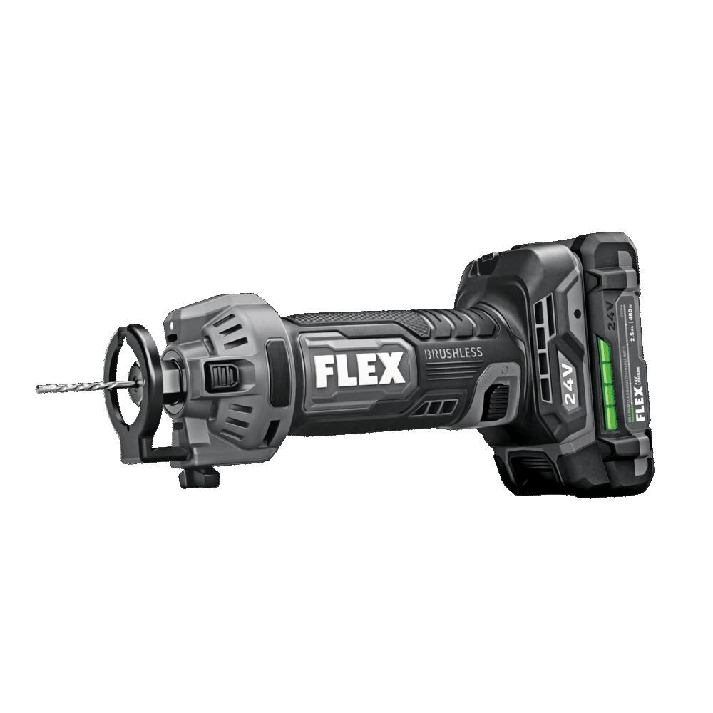 FLEX 24V Drywall Cut Out Tool Brushless Kit, large image number 6