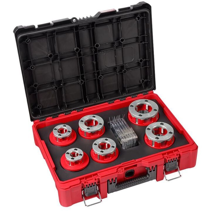 Milwaukee 1/2inch 2inch High Speed NPT Forged Aluminum Die Head KIT, large image number 9