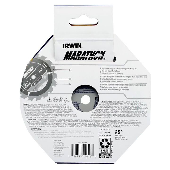 Irwin Saw Blade 5-3/8 Inch 18T, large image number 7