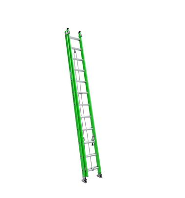 Werner AERO Extension Ladder 24' TYPE IAA Fiberglass Box Rail/Tri Rung
