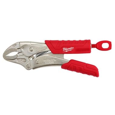 Milwaukee 5 in. TORQUE LOCK Curved Jaw Locking Pliers With Grip, large image number 0