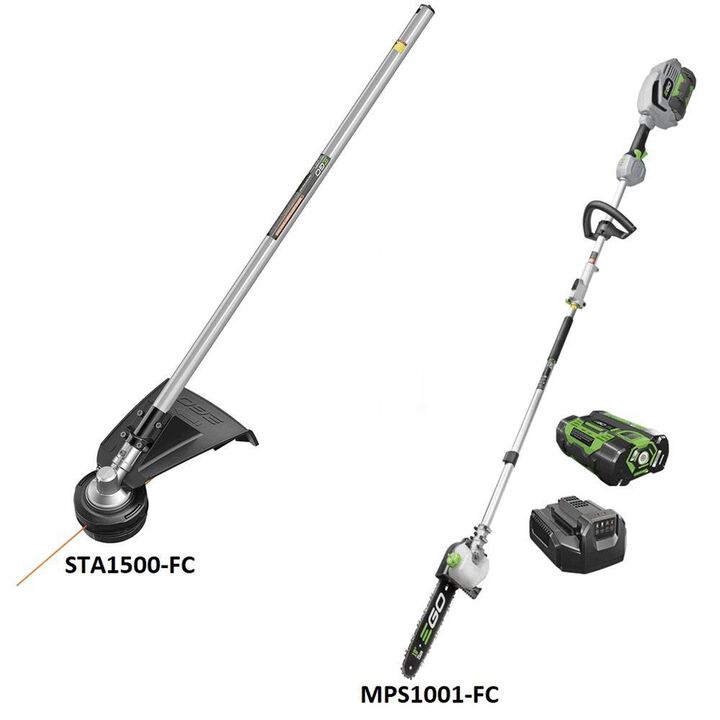 EGO Power+ String Trimmer Attachment and Multi-Head Combo Kit Reconditioned Bundle, large image number 1