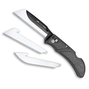 Outdoor Edge RazorWork Folding Knife Gray 3in with 3 Blades