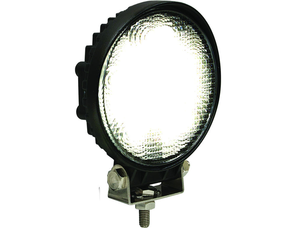 Buyers Products Company 4.5 Inch Clear LED Flood Light with Black Housing, large image number 3