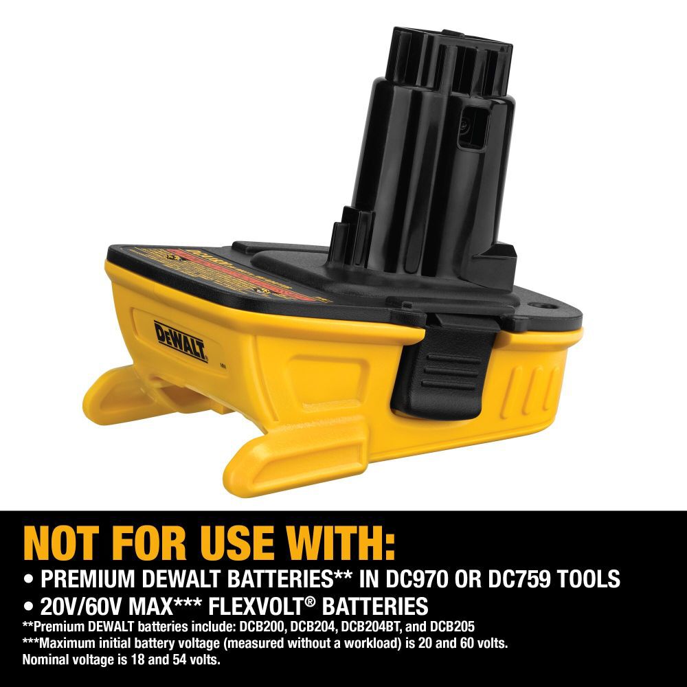 Dewalt 18v 20v adapter outlet kit