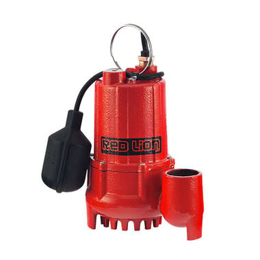 Red Lion 1/3 HP Cast Iron Sump Pump with Tethered Switch