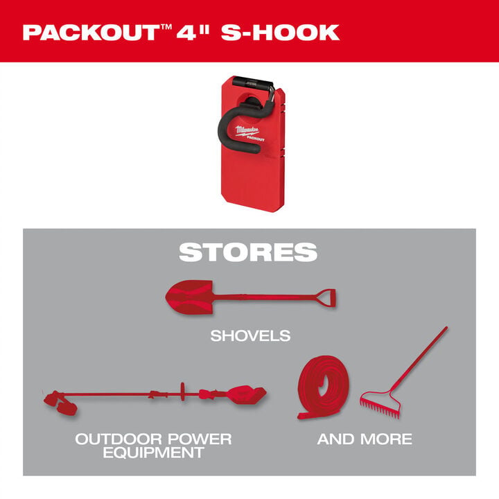 Milwaukee PACKOUT 4 S-Hook, large image number 8
