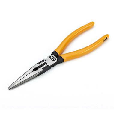 GEARWRENCH Pitbull Long Nose Pliers 8in Dipped Handle