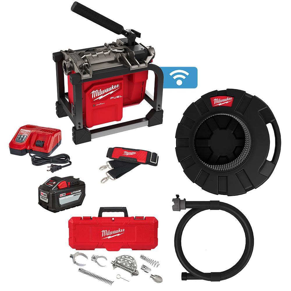 Milwaukee M18 FUEL Sectional Machine with 7/8 In. Cable, large image number 24