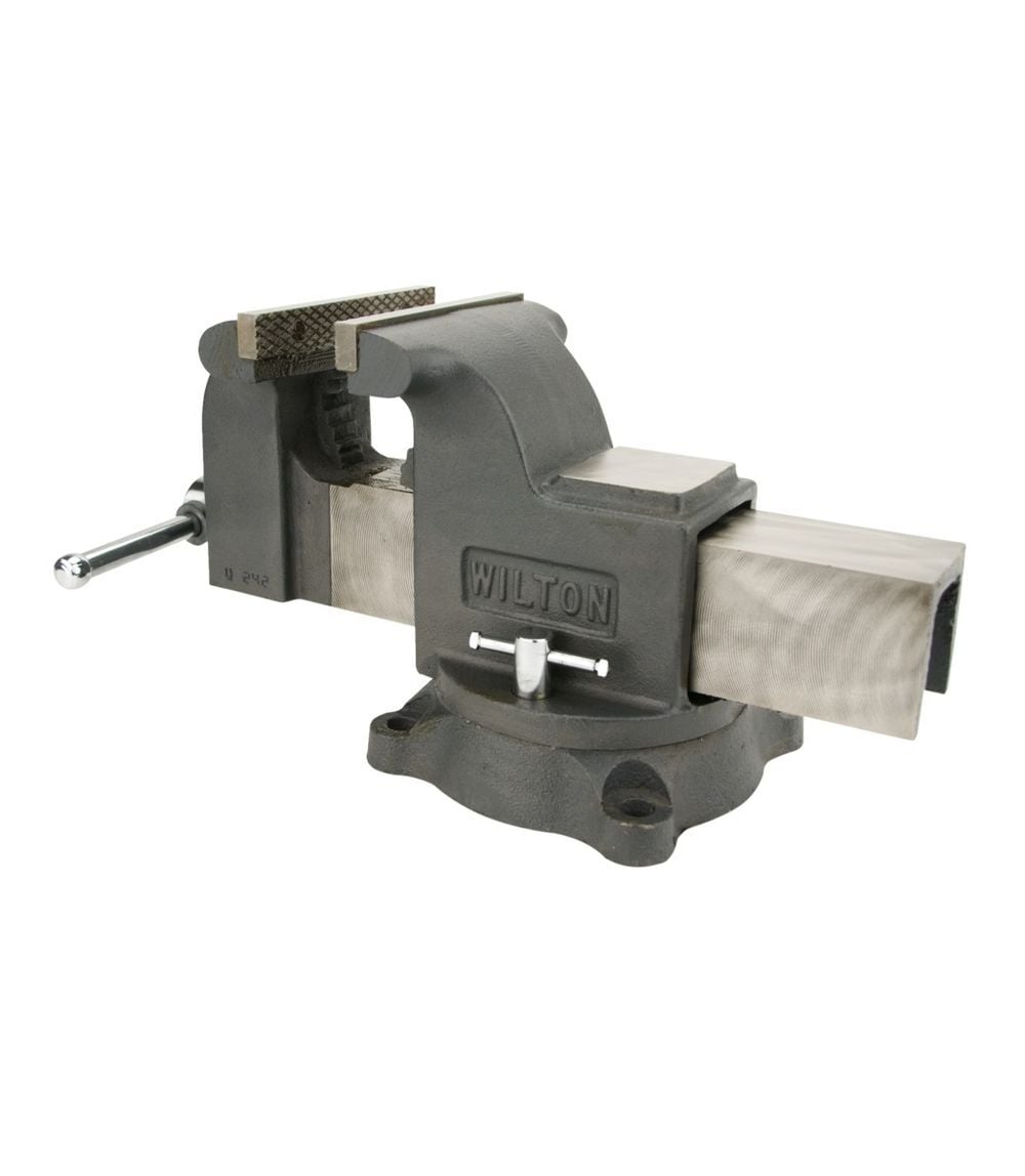 Wilton Shop Vise 8 In. Jaw Width 8 In. Jaw Opening 4 In. Throat Depth, large image number 6