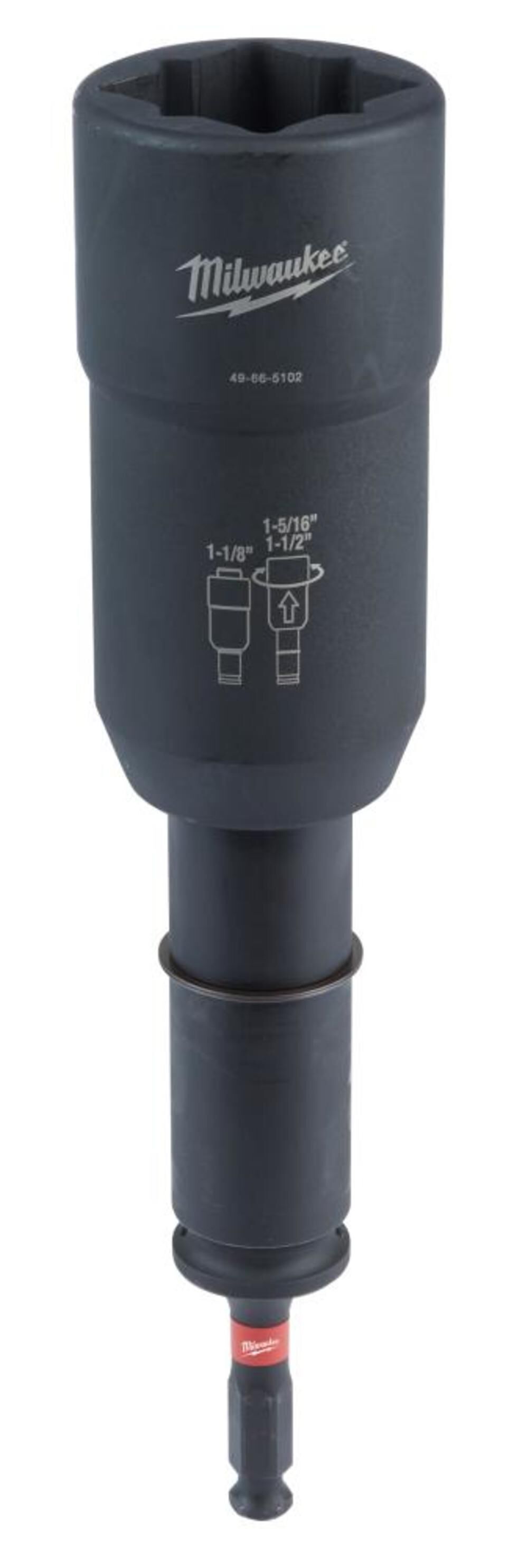 Milwaukee Shockwave Linemans 3 In 1 Transmission Utility Socket 49 66 5102 - Image 4