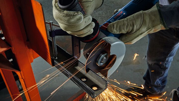 Bosch 4-1/2 Inch Ergonomic Angle Grinder Reconditioned, large image number 5