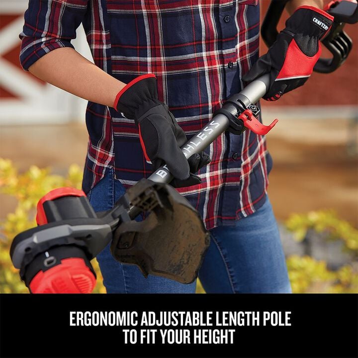 CRAFTSMAN V20 Brushless WEEDWACKER 13 Inch String Trimmer Kit, large image number 9