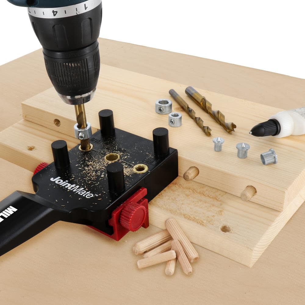 Milescraft Dowel Jig Kit 1/4in 5/16in 3/8in 1333 Acme Tools