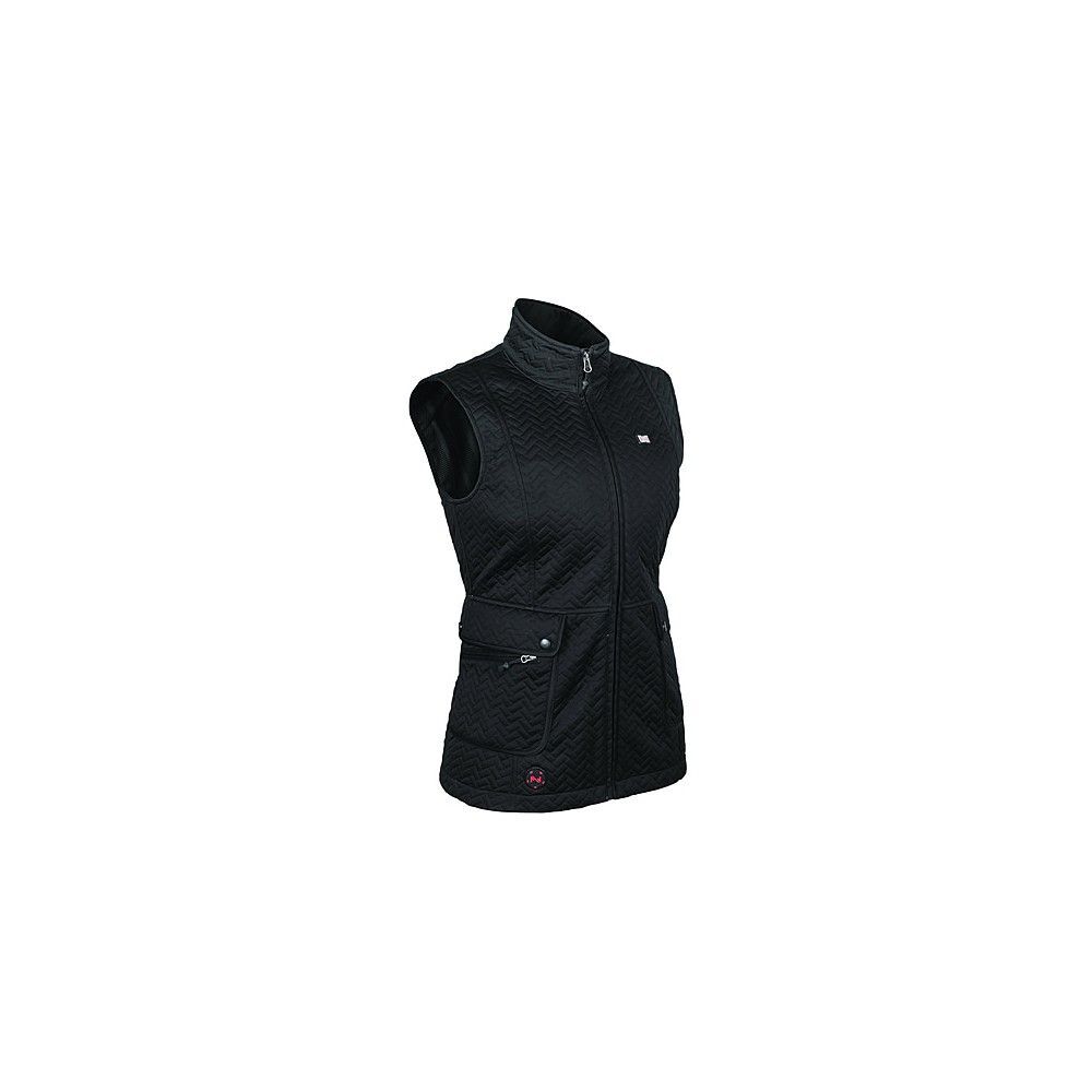 Mobile Warming Cascade Vest Womens Black Small, large image number 5