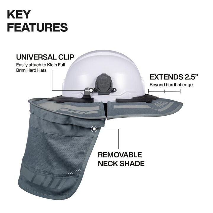 Klein Tools Flame-Resistant Full Brim Sombrero Shade, large image number 3