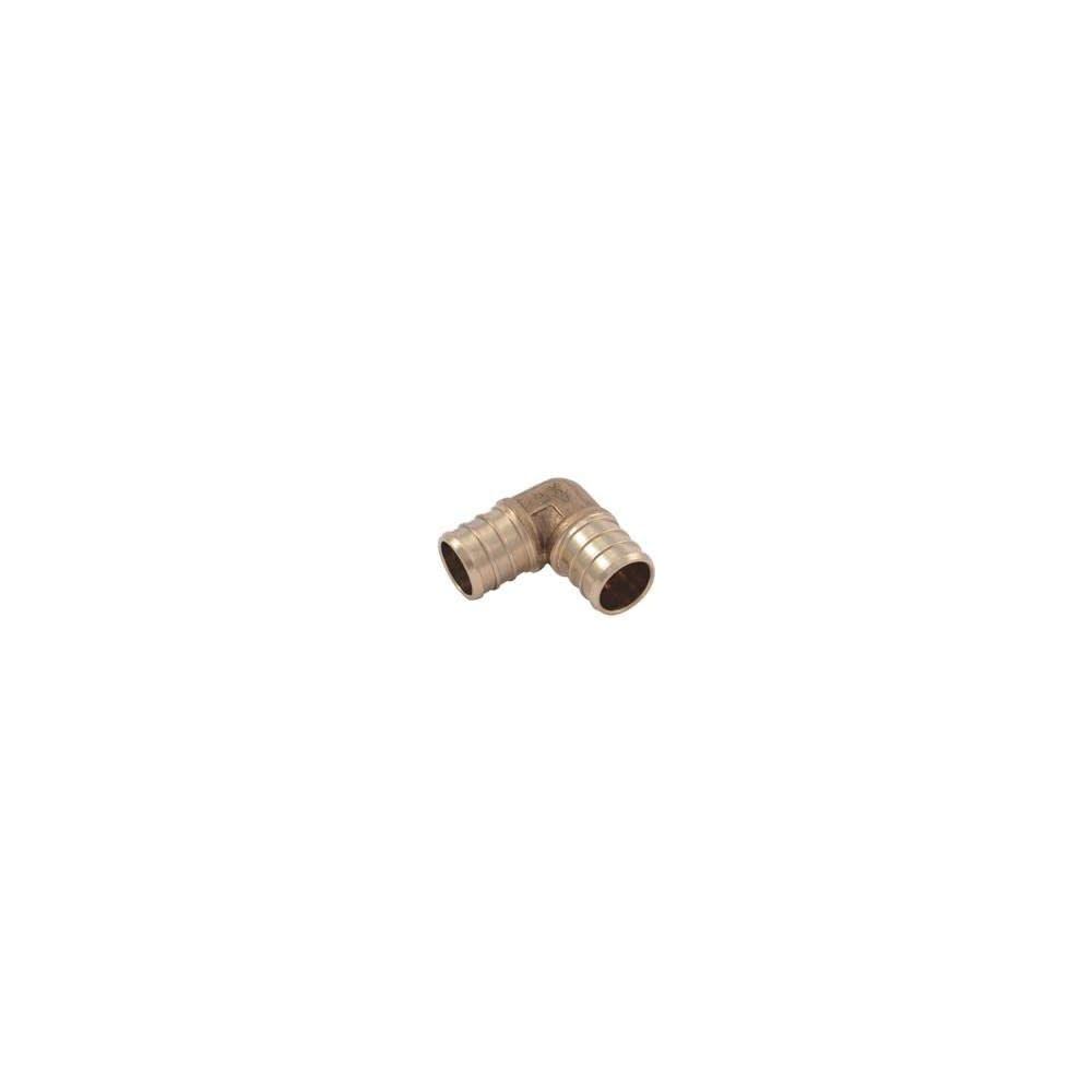 Sharkbite 3/4in x 3/4in PEX Brass 90 Deg Crimp Elbow, large image number 4