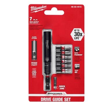 Milwaukee SHOCKWAVE 7-Piece Impact Magnetic Drive Guide Set, large image number 0