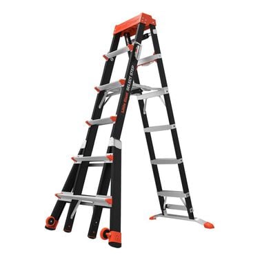 Little Giant Safety Select Step M6 Fiberglass Type 1AA Adjustable Step Ladder