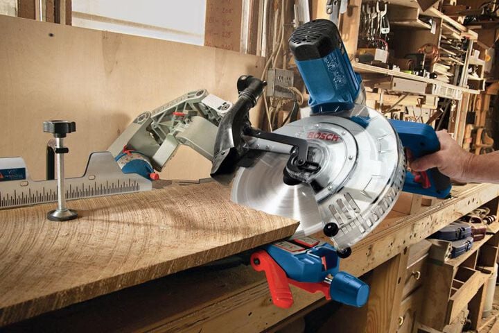 Bosch 12 Inch Dual-Bevel Glide Miter Saw, large image number 15