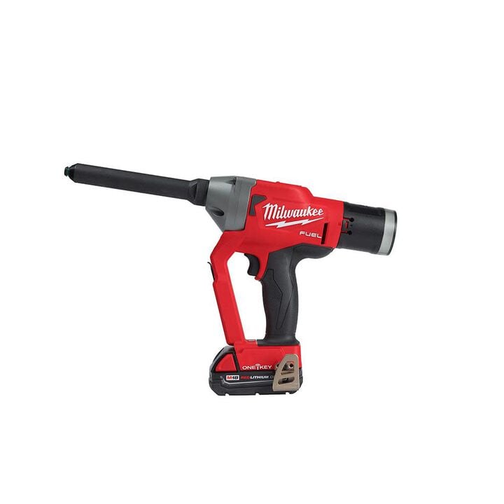 Milwaukee M18 FUEL 1/4inch Blind Rivet Tool ONE-KEY 6inch Extension, large image number 5